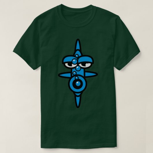 lustiger Fisch T-Shirt (Design vorne)