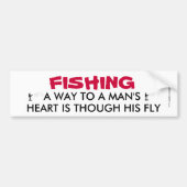 Lustiger Fischen-Autoaufkleber Autoaufkleber (Vorne)