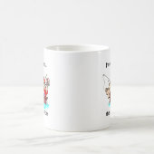 Lustiger Fischenruhestand Kaffeetasse (Mittel)
