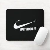 Lustiger Fischer, einfach anbeißen Mousepad (Mit Mouse)