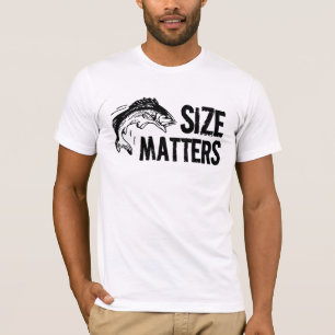 Lustiger Fischer - Größen-Angelegenheiten! T-Shirt