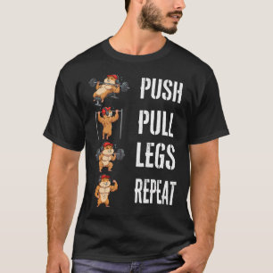 Lustiger Fitnessstudio-Ratte Fitness-Workout-Train T-Shirt