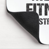 Lustiger Fitnessstudio-Trainer Workout Fitness-Ges Mousepad (Ecke)