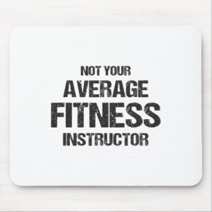 Lustiger Fitnessstudio-Trainer Workout Fitness-Ges Mousepad