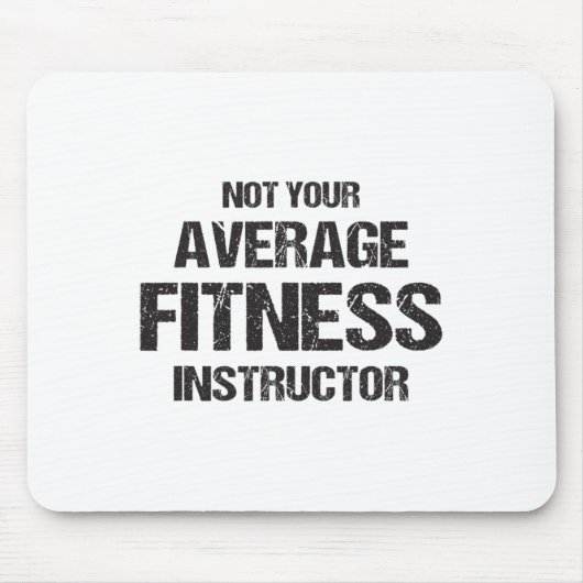 Lustiger Fitnessstudio-Trainer Workout Fitness-Ges Mousepad (Vorne)