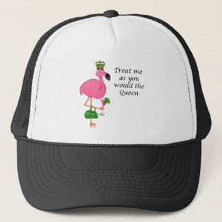 Lustiger Flamingo-Mutter-Tageshut Truckerkappe