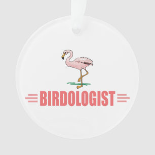 Lustiger Flamingo Ornament