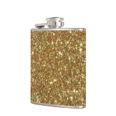 Lustiger Flaschen-FlaschengoldGlitter Flachmann (Links)