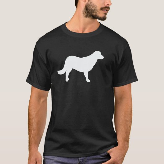 Lustiger Flat Coated Retriever T-Shirt (Vorderseite)