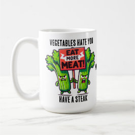 Lustiger Fleischfresser-Becher Kaffeetasse