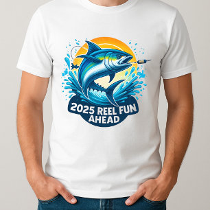 Lustiger Fliegen-Angler Cool Fishing-Vater Opa-Ges T-Shirt
