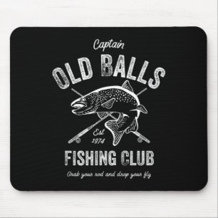 Lustiger Fly-Fishing-Geburtstag für Männer zum 50. Mousepad