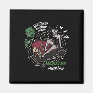 Lustiger Frankenstein-Monster-Liebhaber, wie Hallo Magnet