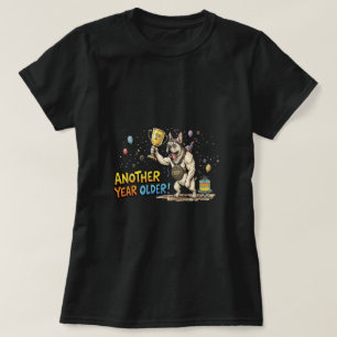 Lustiger Französischer Bulldogge Geburtstags-Überl T-Shirt