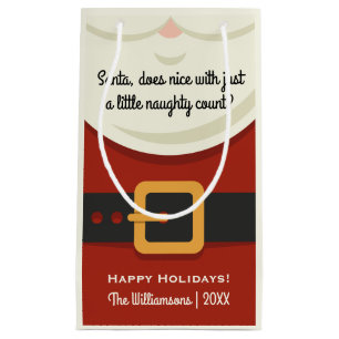 Lustiger frecher oder Nizza Kleine Geschenktüte