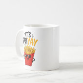 Lustiger Freitag Kaffeetasse (Vorderseite Links)
