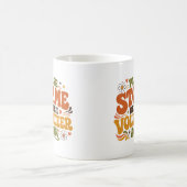 Lustiger Freiwilliger Kaffeetasse (Mittel)