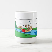 Lustiger Freudscher Versprecher und Rutschbahn Kaffeetasse (Mittel)