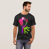 Lustiger Freund Rose T-Shirt (Vorne ganz)