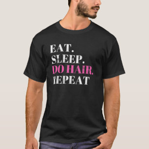 Lustiger Friseur Kosmetiker-Geschenk Salon Frisur T-Shirt