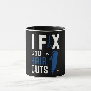 Lustiger Friseur Tasse