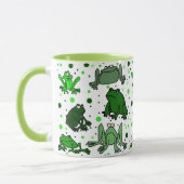 Lustiger Frosch Becher Tasse (Links)