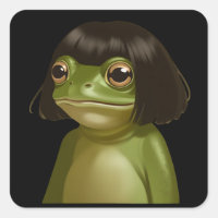 Lustiger Frosch Bob Frisur Meme Frösche Tierliebha