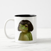 Lustiger Frosch Bob Frisur Meme Frösche Tierliebha
