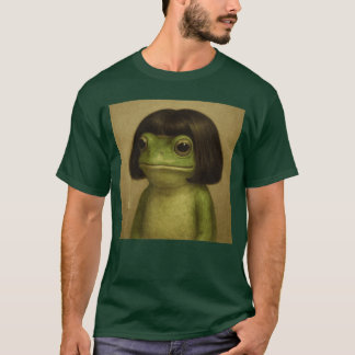 Lustiger Frosch Bob Haarschnitt Meme für Männer Fr T-Shirt