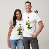 Lustiger Frosch/denkende Kröte, "OOPS " T-Shirt (Unisex)