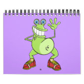 Lustiger Frosch der KALENDER"Cartoon-Kunst" Kalender (Titelbild)