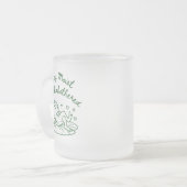 Lustiger Frosch Kaffeetasse Geschenk (Vorderseite Links)