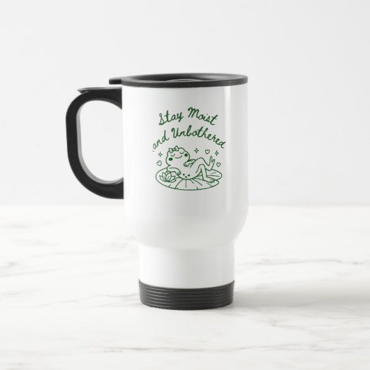 Lustiger Frosch Kaffeetasse Geschenk (Links)