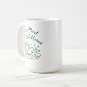 Lustiger Frosch Kaffeetasse Geschenk (Vorderseite Links)