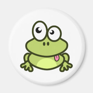 Lustiger Frosch Magnet