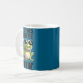 Lustiger Frosch - Manchmal furze ich einfach Kaffeetasse (Vorderseite Links)