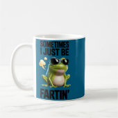 Lustiger Frosch - Manchmal furze ich einfach Kaffeetasse (Links)