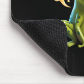 Lustiger Frosch - Manchmal furze ich einfach Mousepad (Ecke)