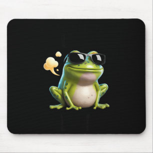 Lustiger Frosch - Manchmal furze ich einfach Mousepad
