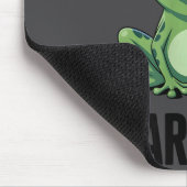 Lustiger Frosch - Manchmal furze ich einfach Mousepad (Ecke)