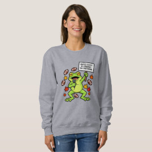 Lustiger Frosch-Meme-Satire – Vereinigte Staaten v Sweatshirt