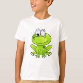lustiger Frosch T-Shirt (Vorderseite)