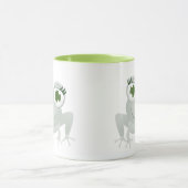 Lustiger Frosch Tasse (Zentrum)