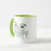 Lustiger Frosch Tasse (Vorderseite Links)