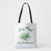 Lustiger Frosch-Tragetasche Geschenk Tasche (Vorderseite)