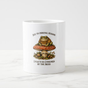 Lustiger Froschpilz Jumbo-Tasse