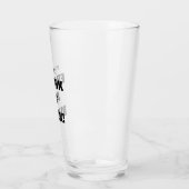 Lustiger Frunk als Ente! Bier Glas (Links)