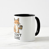 Lustiger Fuchs Becher Tasse (VorderseiteRechts)