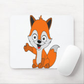 lustiger Fuchs Mousepad (Mit Mouse)
