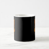 Lustiger Fuchs Sungles 67 Sechs Sieben Meme Kaffeetasse (Mittel)